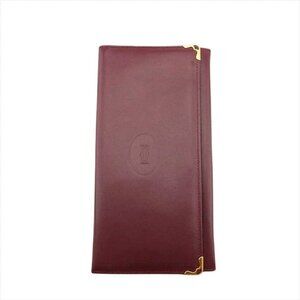 Cartier long wallet with zipper USED